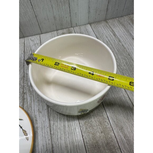 Vintage The Haldon Group Trinket Dish Covered Butterfly Top Handle 1983 Japan - Picture 10 of 10